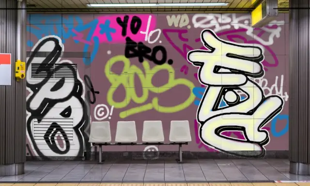 Graffiti artwork by emot