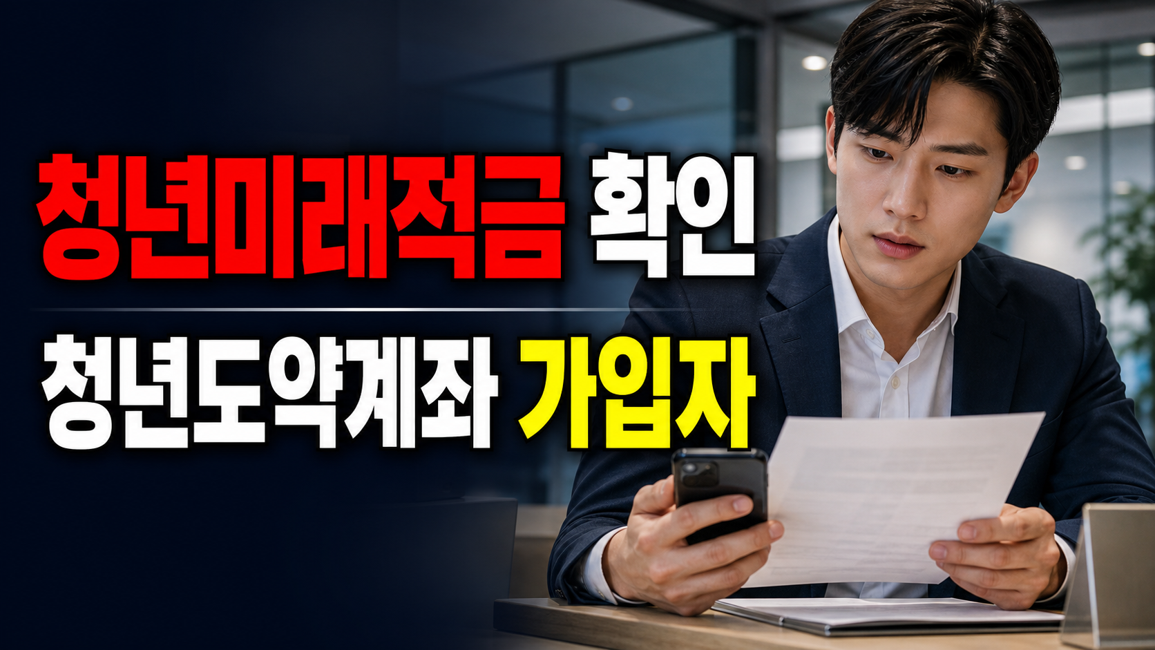 청년미래적금 오늘 마감 갈아타기 신용점수 가점 청년도약계좌 가입자, 청년미래적금 갈아타면 기존 혜택은 어떻게 되나 관련 핵심 정보를 상징적으로 보여주는 썸네일 이미지
