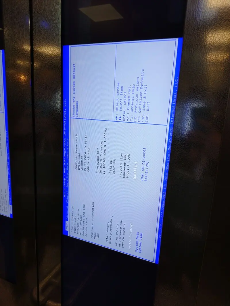 Elevator Upgrade: 8GB Core i5 Processor Installed
