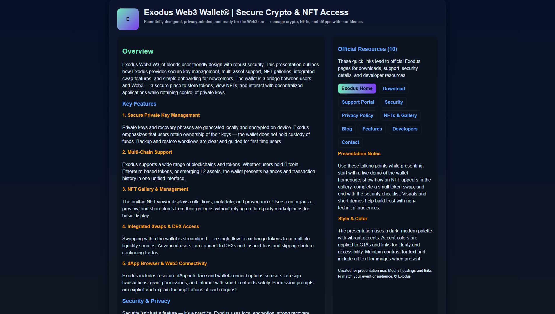 Stored capture of decentralised-exxod.pages.dev