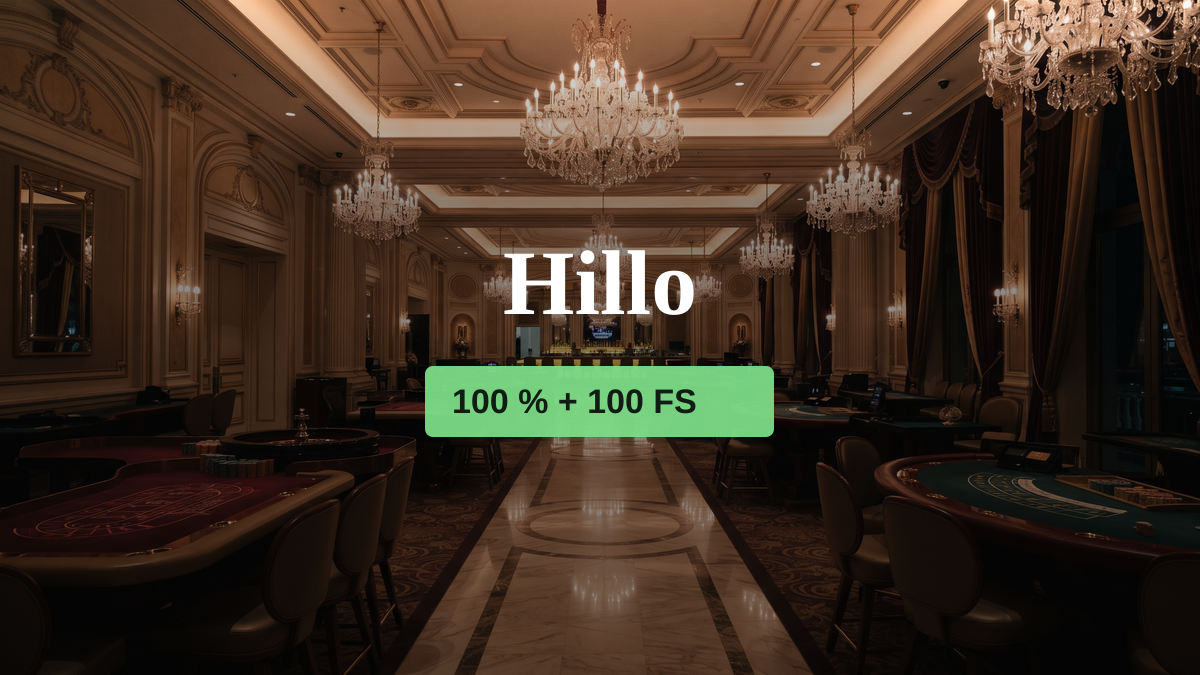 Hillo kasino — tervetuliaisbonus 100 % + 100 FS, maksutavat: Visa, Mastercard, Skrill, Neteller Hillo kasino — tervetuliaisbonus 100 % + 100 FS, maksutavat: Visa, Mastercard, Skrill, Neteller