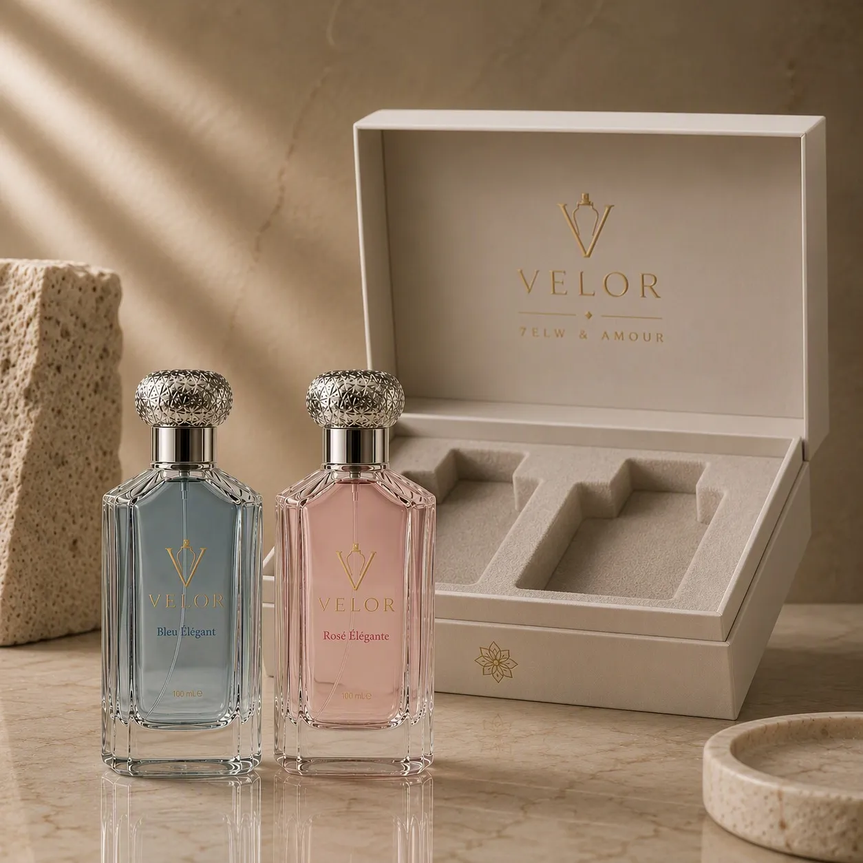 تفاصيل طقم عطور فيلور الفاخر