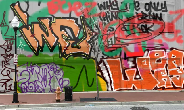 Graffiti artwork by DECAY