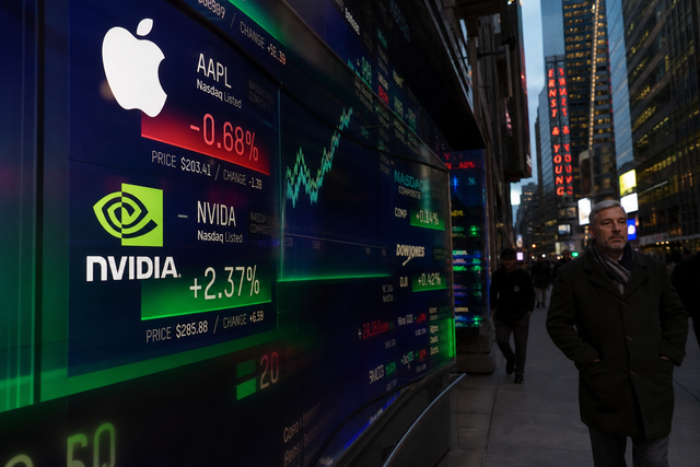 Apple dethrones Nvidia as world's most valuable company in AI rotation