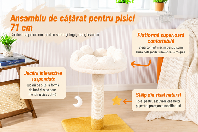 Ansamblu de joaca pentru pisici NextWave - imagine 2