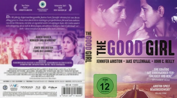 Carátula Blu-ray oficial de The Good Girl 2002 en alemán