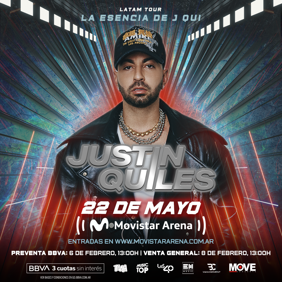 Justin Quiles regresa a la argentina!