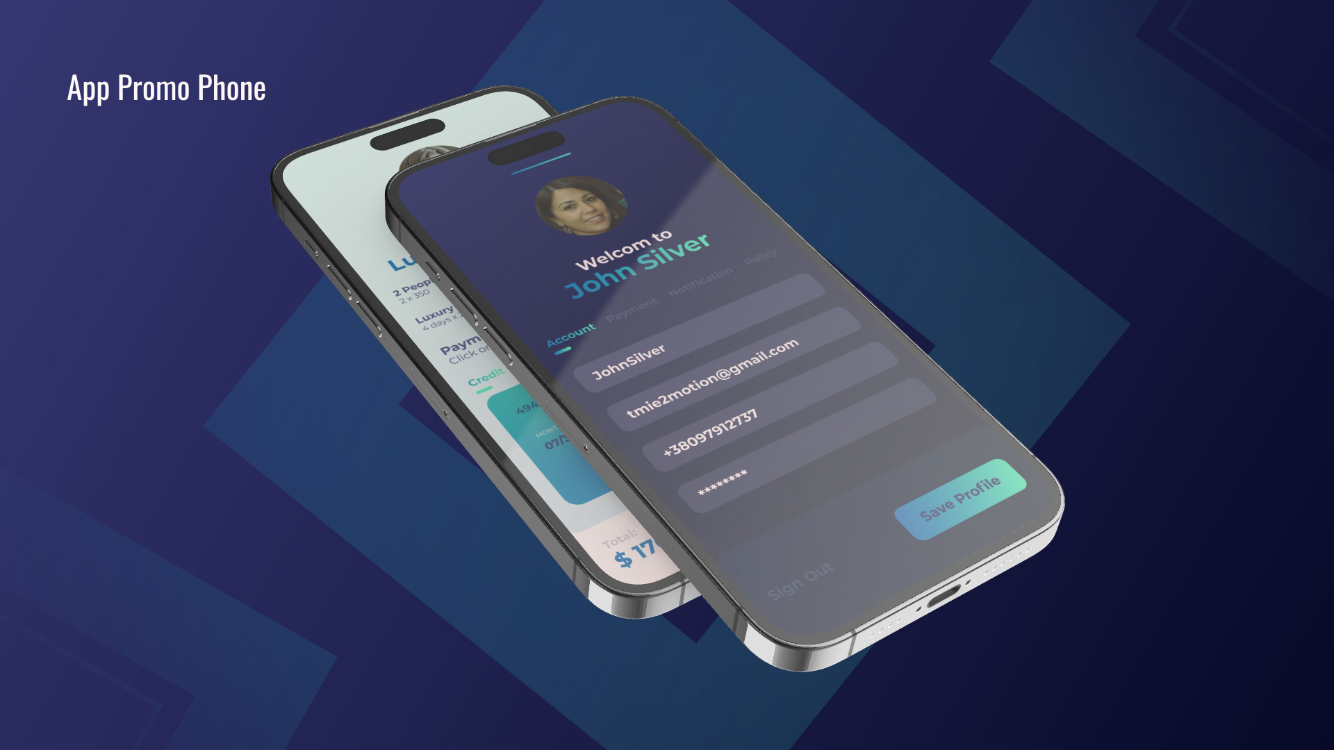 App Promo Phone 14 Pro
