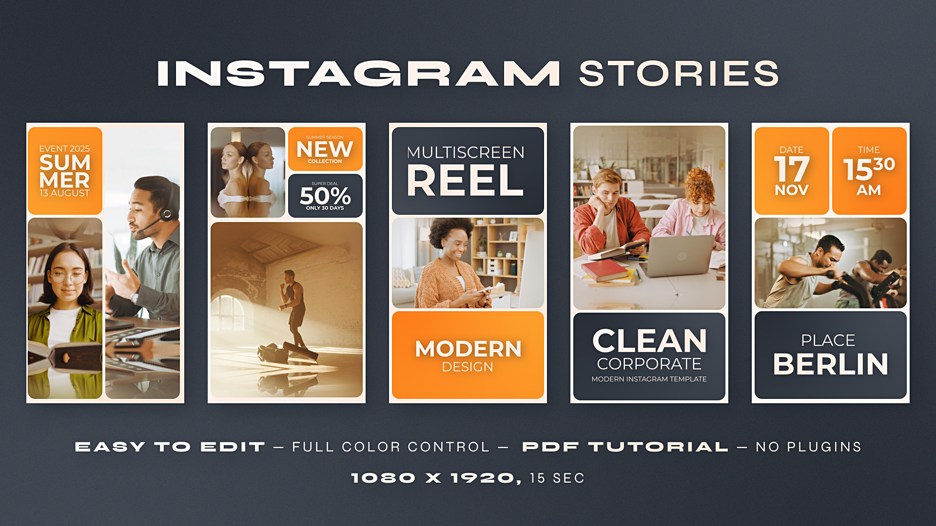 Instagram Multiscreen Vertical Reel
