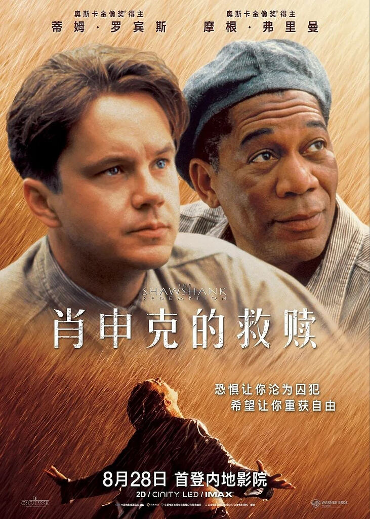 肖申克的救赎(1994)【4K.REMUX UHD原盘】【国英双语】【内封简繁英双语特效字幕】