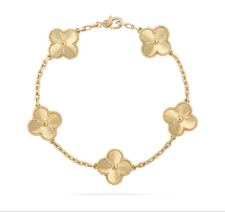 Van Cleef Bracelet Gold Mini