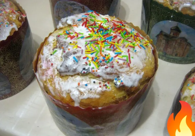 Постер Кулич Пасхальный домашний