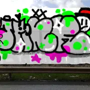 Graffiti artwork by KCP