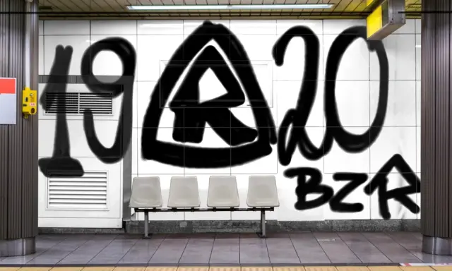 Graffiti artwork by Pico