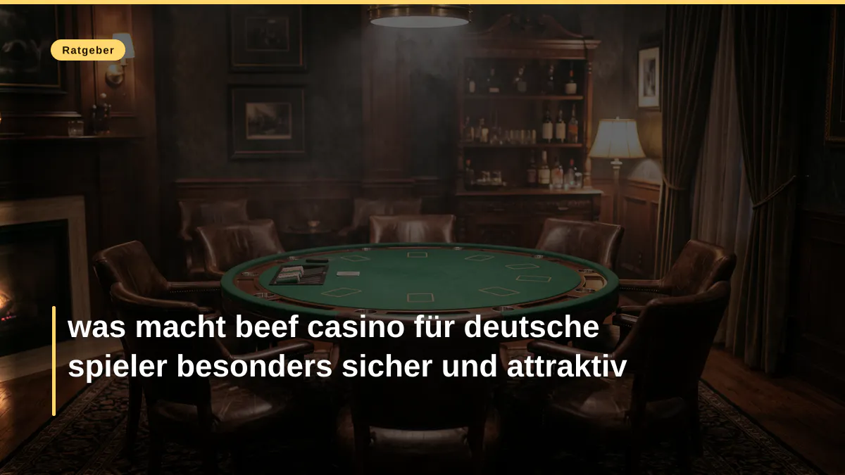 was macht beef casino für deutsche spieler besonders sicher und attraktiv