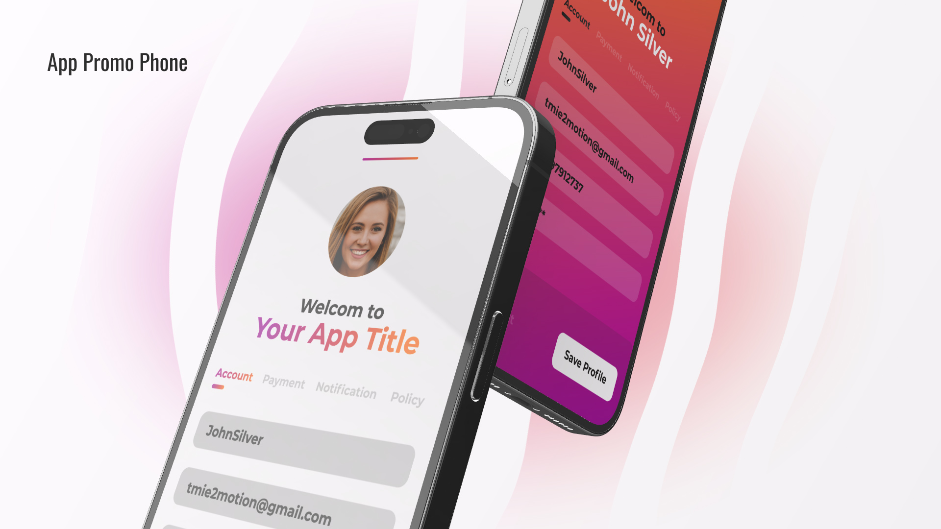 App Promo Mockup App Promo Mockup