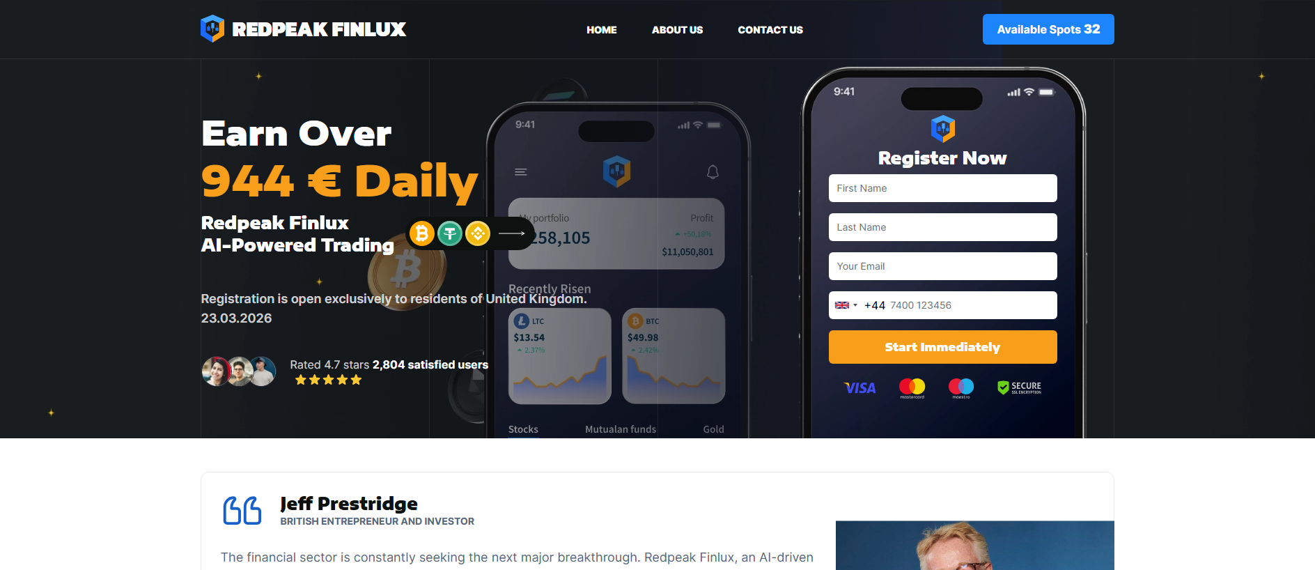 Stored capture of redpeak-finlux.com
