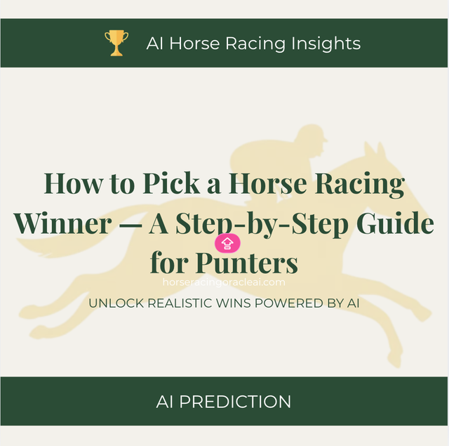How to Pick a Horse Racing Winner — A Step-by-Step Guide for Punters