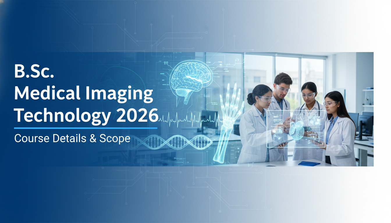B.Sc. Medical Imaging Technology 2026 | Course Details & Scope