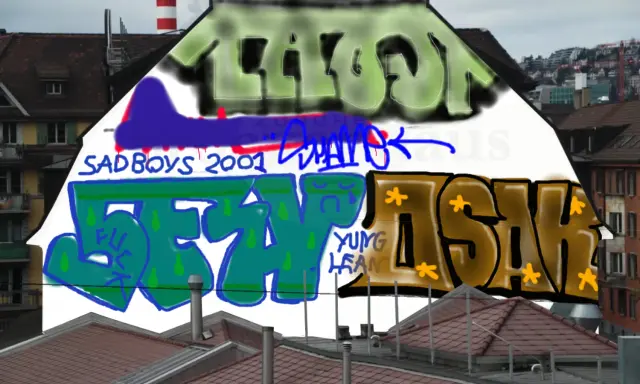 Graffiti artwork by osaka