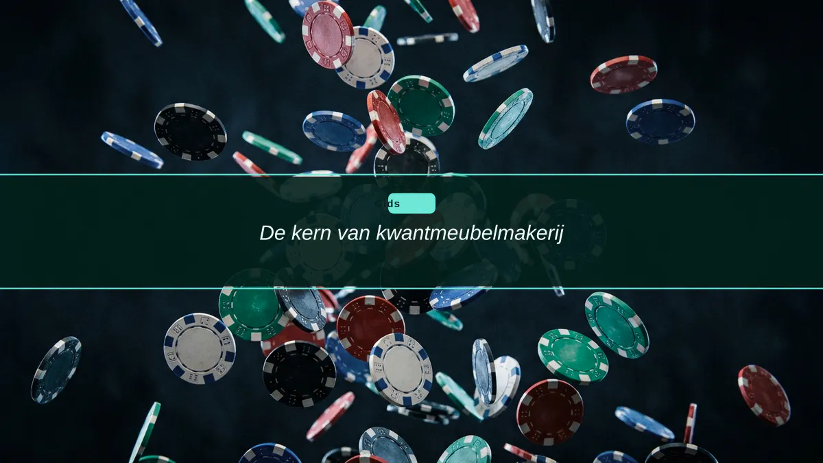 De kern van kwantmeubelmakerij