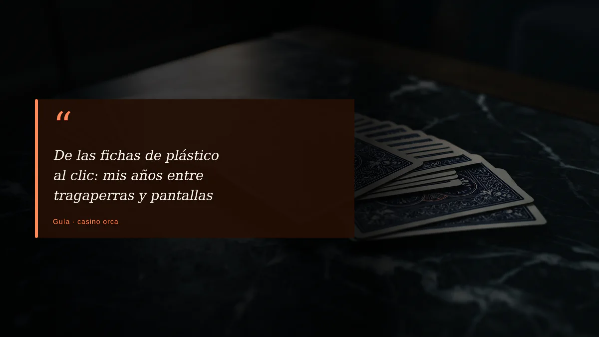 De las fichas de plástico al clic: mis años entre tragaperras y pantallas