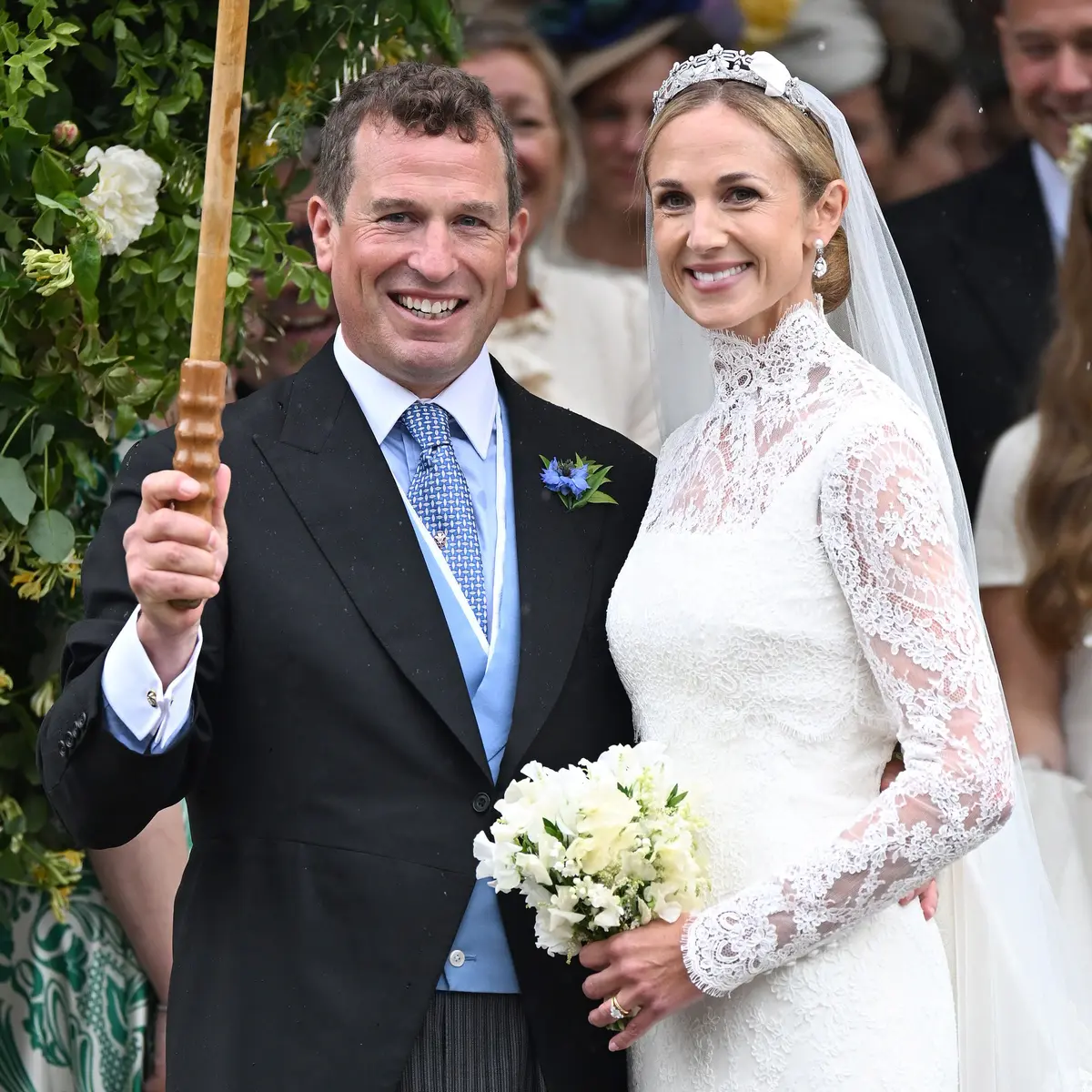 Harriet Sperling Weds Peter Phillips in Royal Ceremony