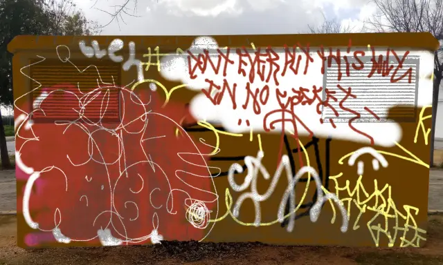 Graffiti artwork by Sumoe