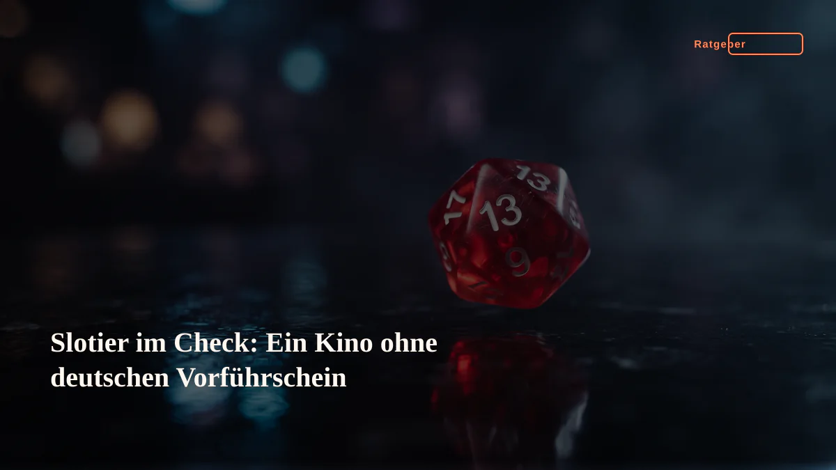 Slotier im Check: Ein Kino ohne deutschen Vorführschein
