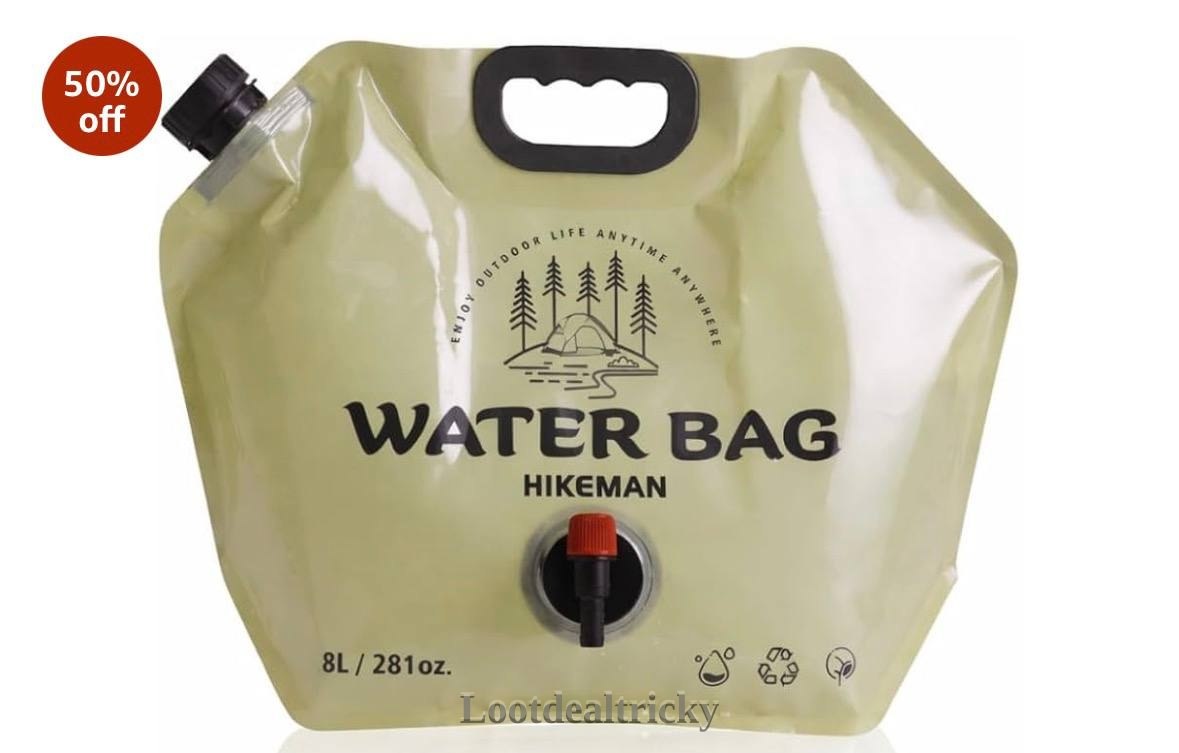 8l Collapsible Water – Mind-Blowing Saving @ 25% OFF