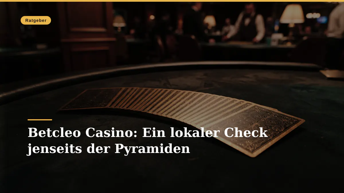 Betcleo Casino: Ein lokaler Check jenseits der Pyramiden