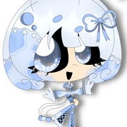 Blue milk alien bubble