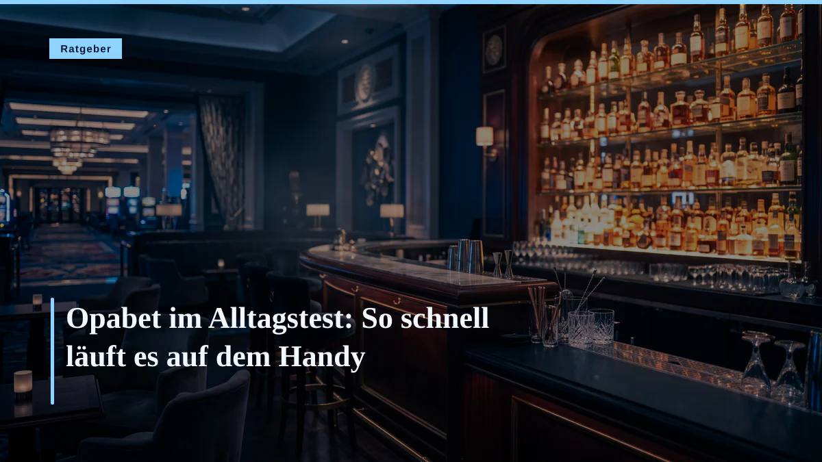Opabet im Alltagstest: So schnell läuft es auf dem Handy