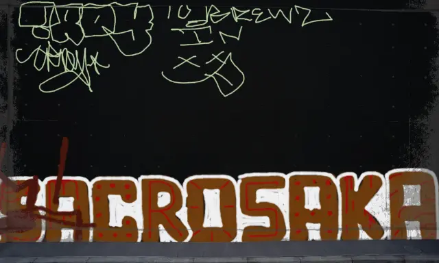 Graffiti artwork by TROY