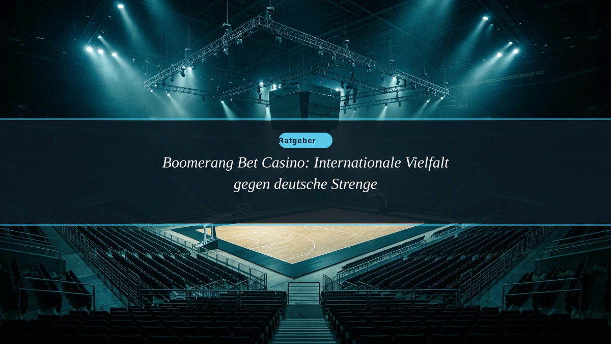 Boomerang Bet Casino: Internationale Vielfalt gegen deutsche Strenge