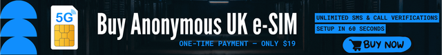 Buy Anonymous UK eSIM