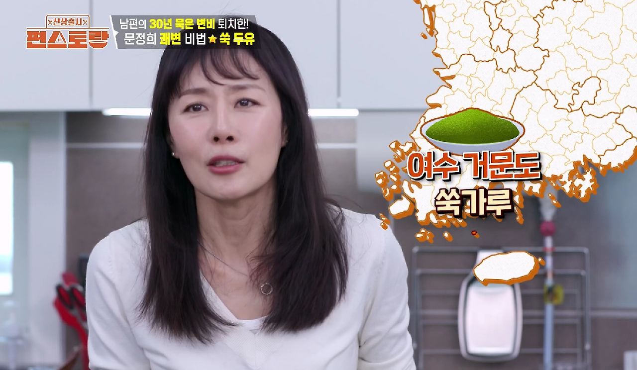 초간단 문정희 쑥두유 만들기