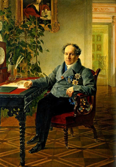 Портрет князя А Н Голицына