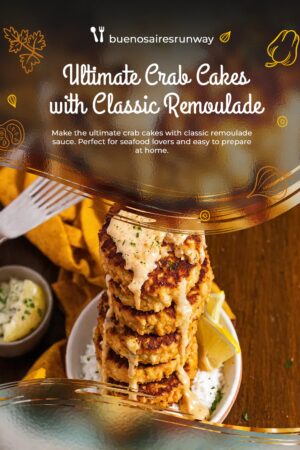 Ultimate Crab Cakes with Classic Remoulade Sauce
