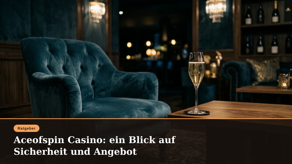 Aceofspin Casino: ein Blick auf Sicherheit und Angebot