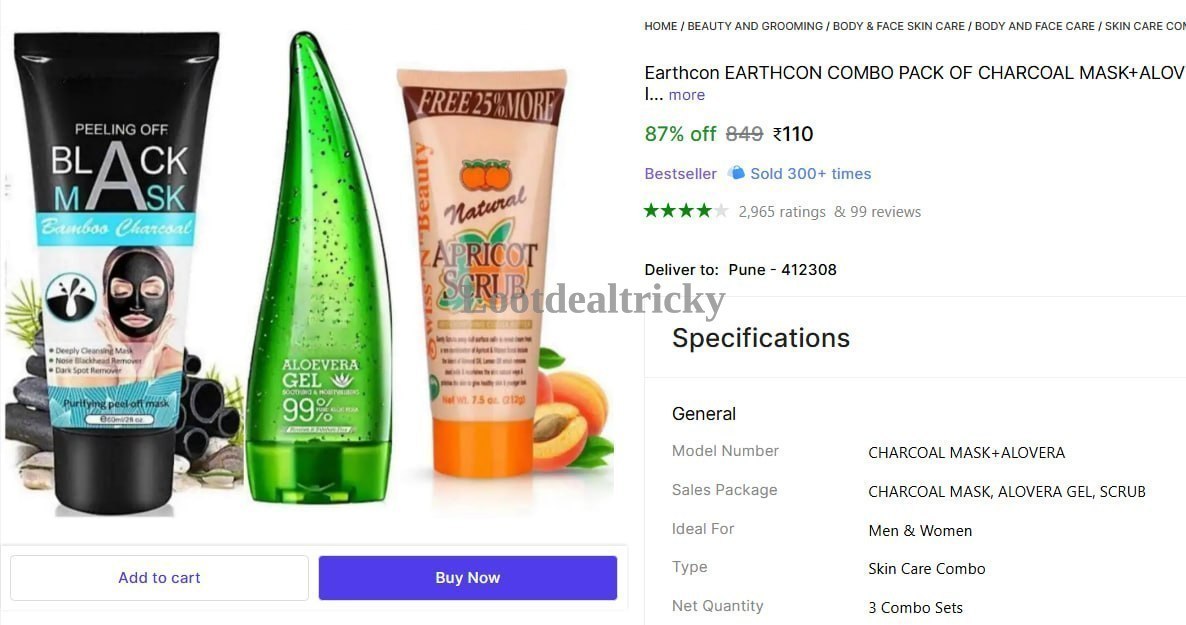 Charcoal Clean Glow – Just ₹110 | Loot Deal Charcoal Clean Glow – Just ₹110 | Loot Deal