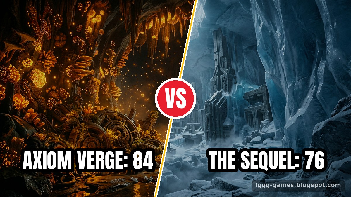 Axiom Verge scored higher than its 2021 sequel Axiom Verge 2