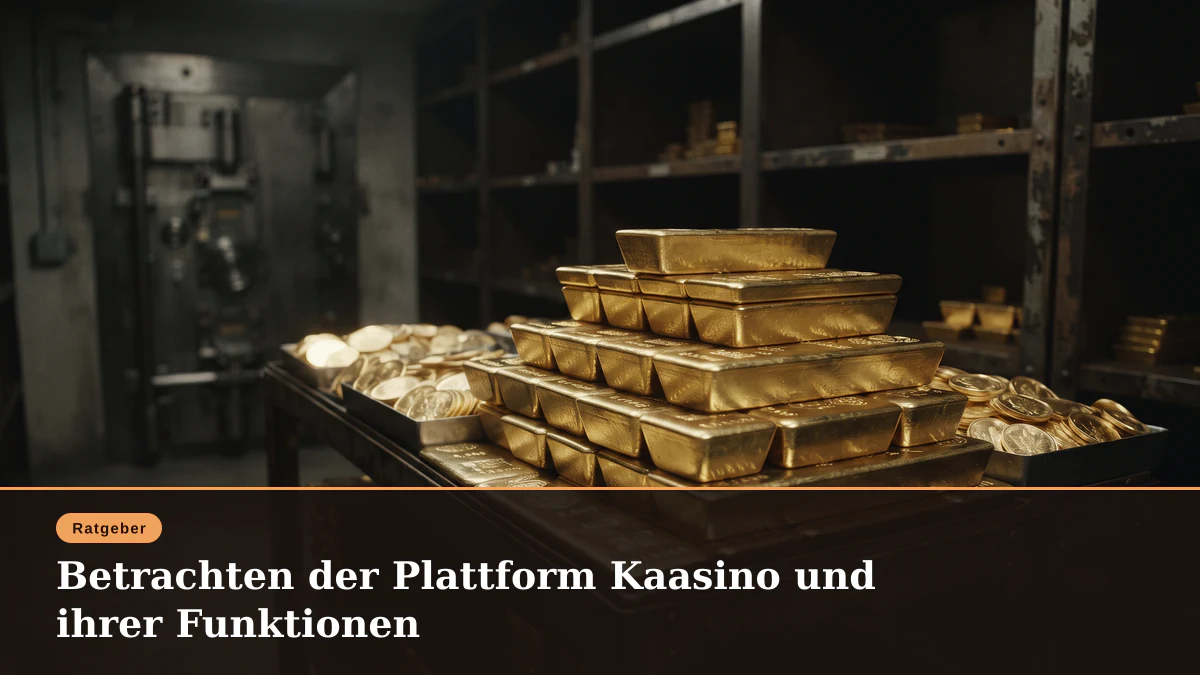 Betrachten der Plattform Kaasino und ihrer Funktionen