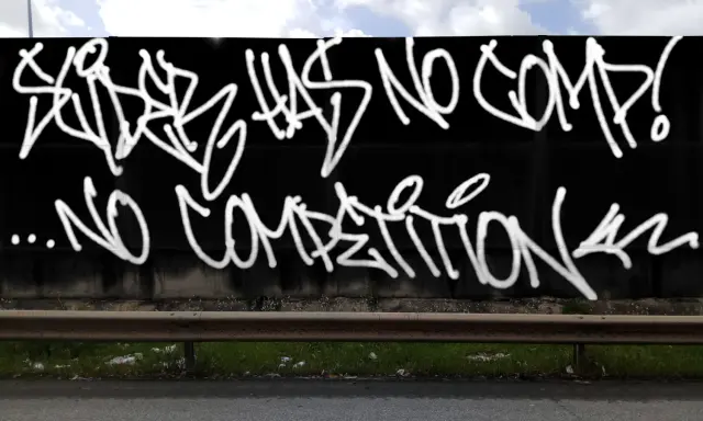 Graffiti artwork by Tkiz