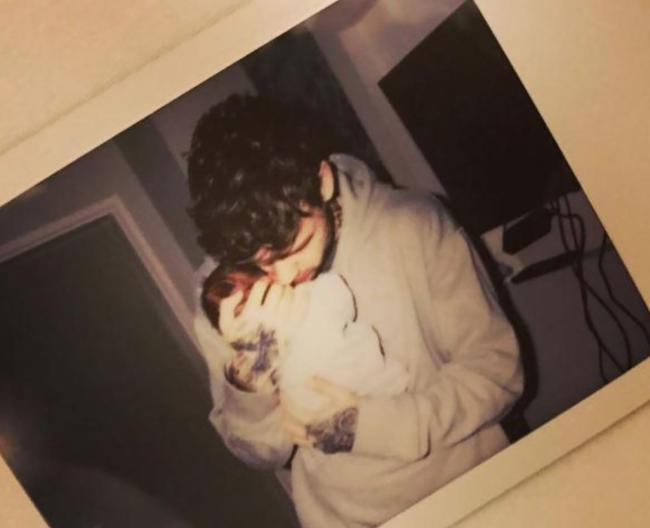 La ex pareja dio la bienvenida a su hijo, Bear, en 2017.Liam Payne/Instagram