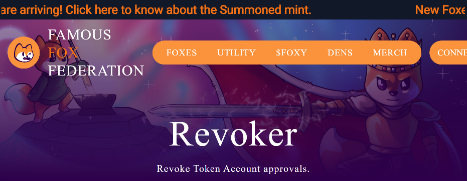 Screenshot of foxrevokers.pages.dev