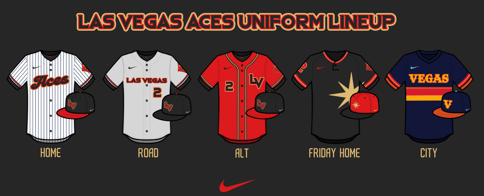 Las Vegas Aces Baseball Concept - Concepts - Chris Creamer's Sports ...