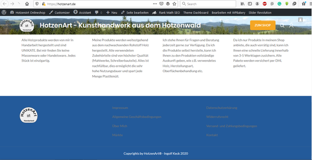 Footer-color-changed