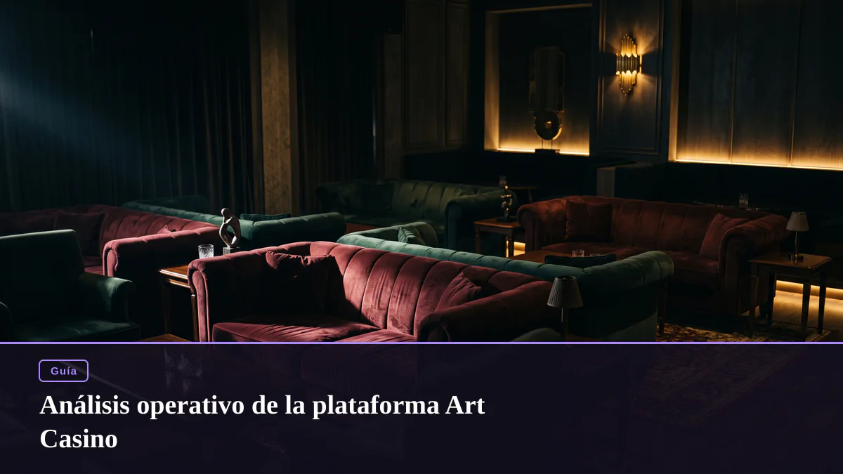 Análisis operativo de la plataforma Art Casino