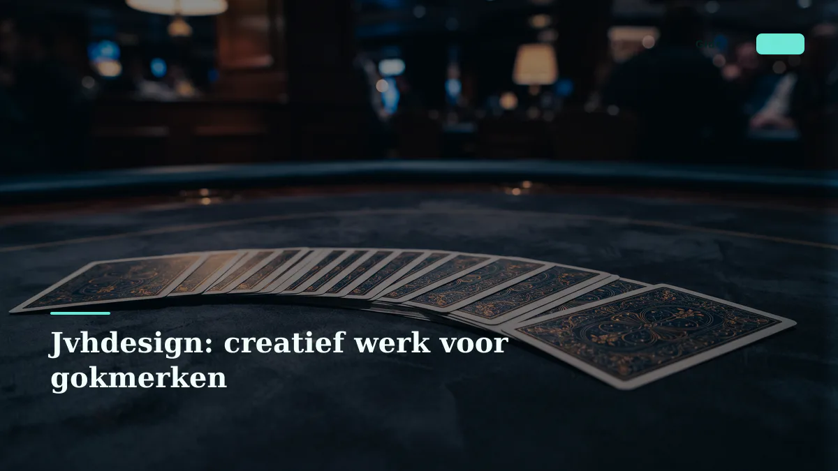 Jvhdesign: creatief werk voor gokmerken